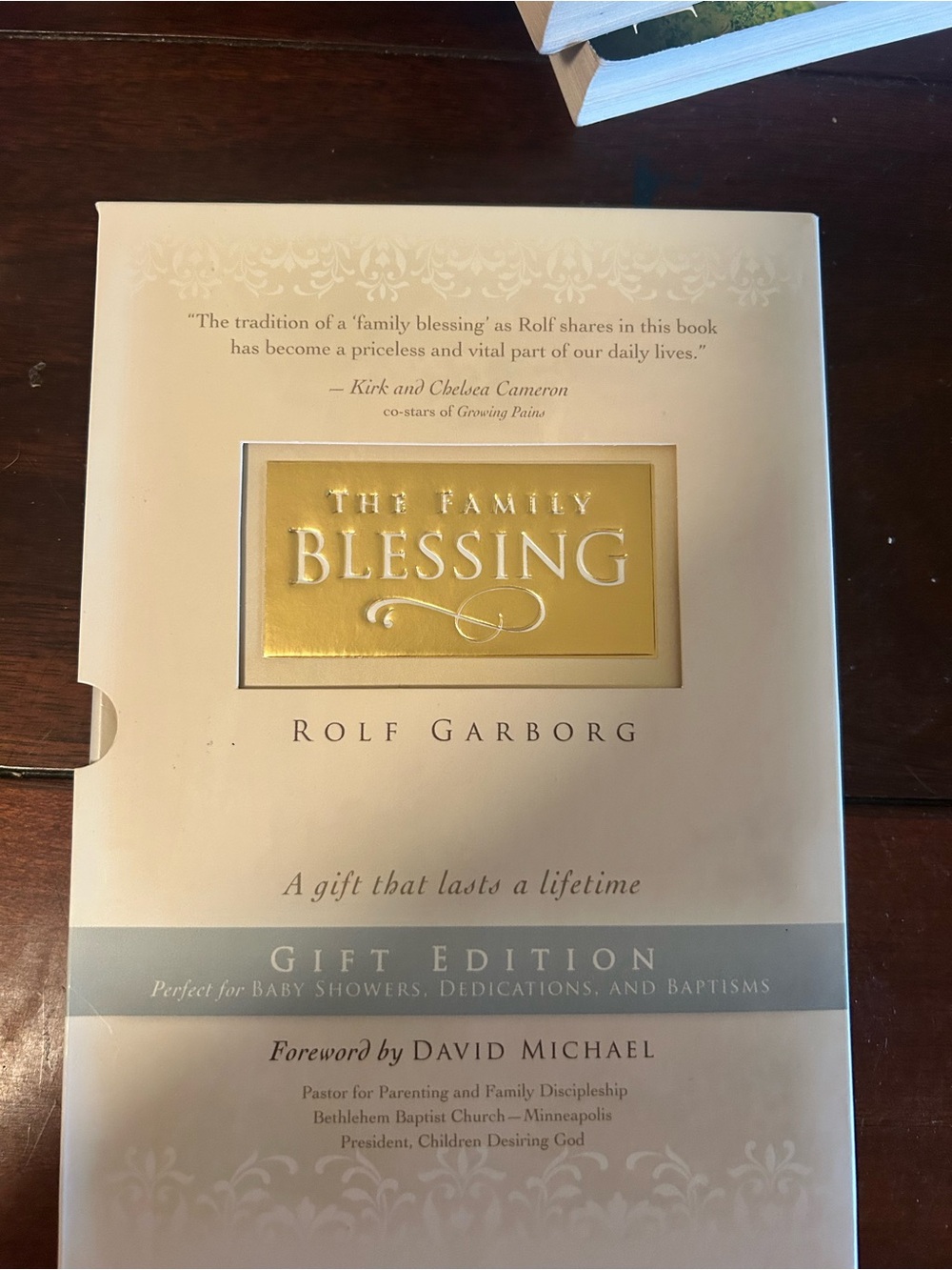 The Family Blessing by Rolf Garborg - Cream & Gold Gift Edition
